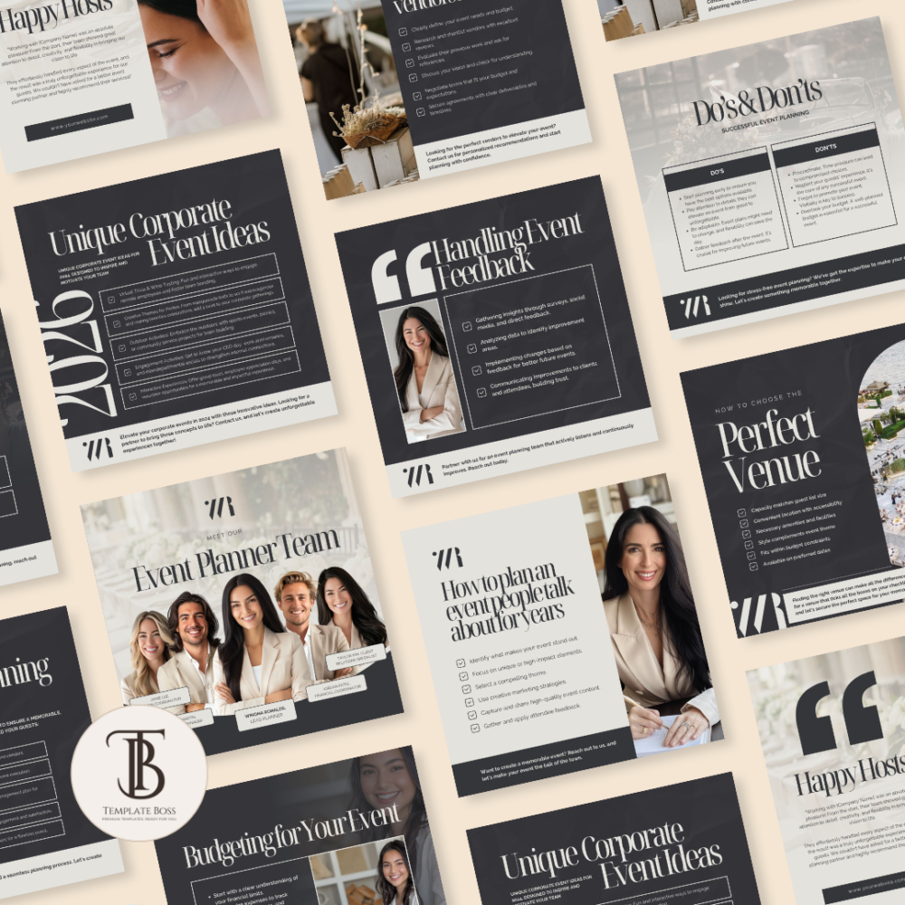 Preview 1_ Social Media Post Template – Tiled Mockup (2)