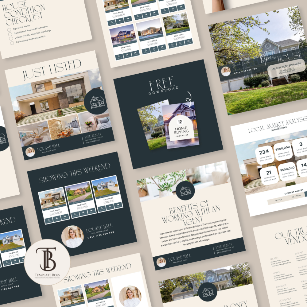 Preview 1_ Social Media Post Template – Tiled Mockup (3)